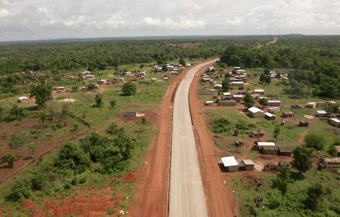 Route N'golodougou — Kong